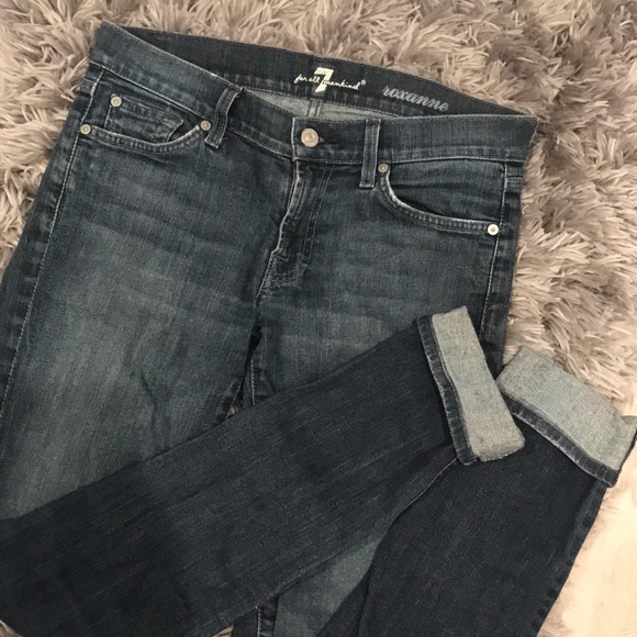 7 for all mankind Roxanne skinny jeans size 27 - Picture 2 of 6